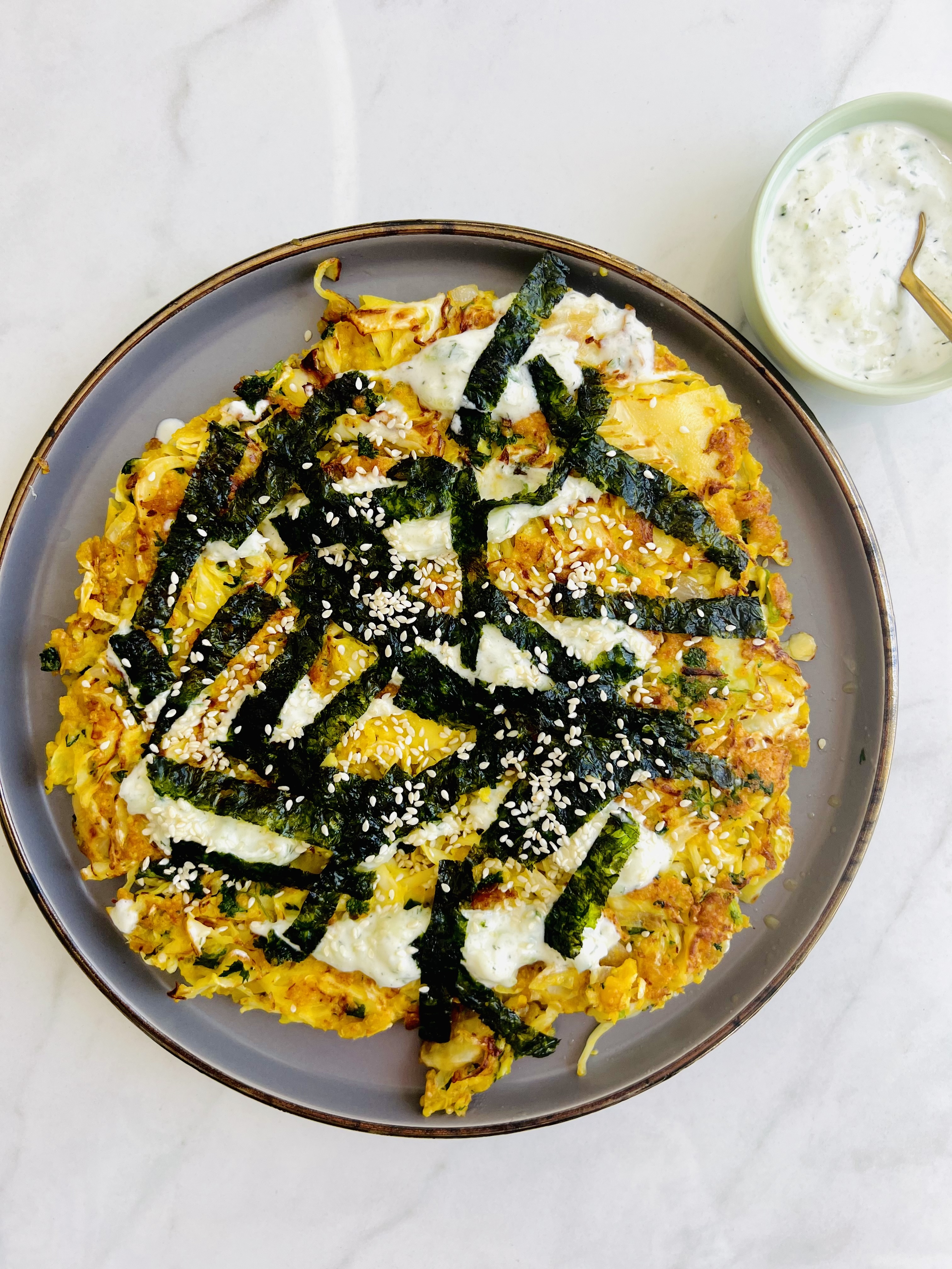 SAVOURY SUNRISE CABBAGE CAKE