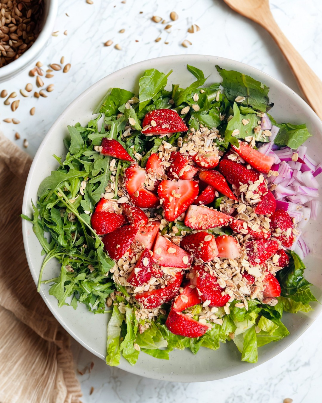STRAWBERRY CRUNCH SALAD